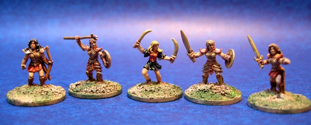 15mm Amazon warriors from Armies of Arcana