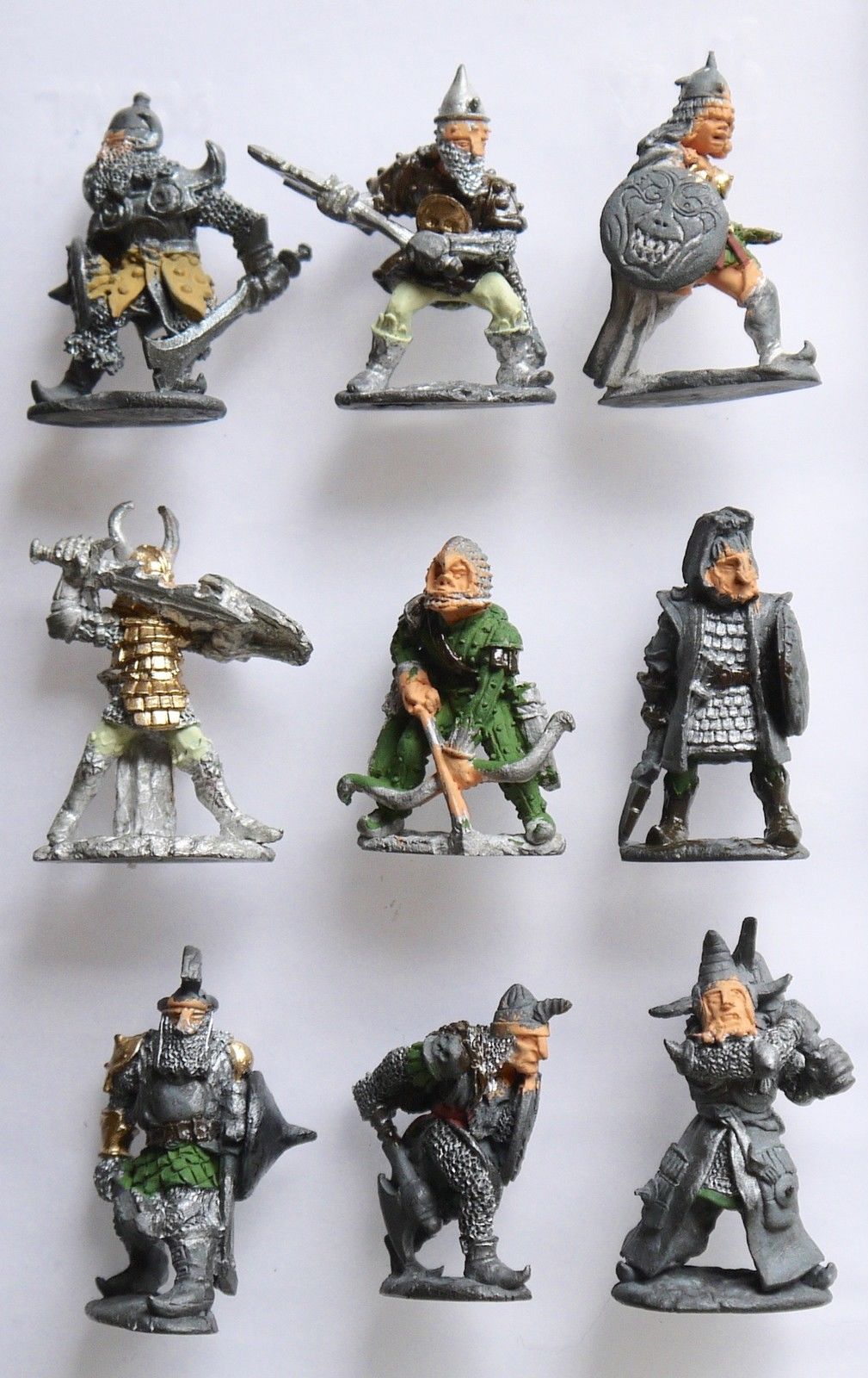 Pre-slotta Citadel Chaos fighter 1984 Specialty Set 3 - The Knights of Chaos 25mm pre-slotta Citadel miniatures