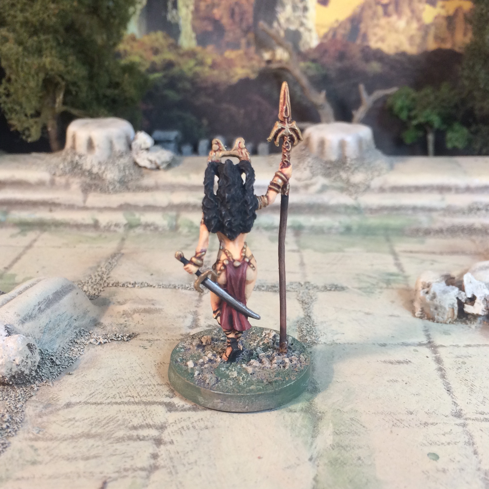 Conan the Board Game Player characters painted